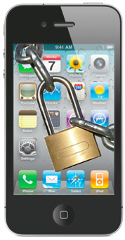 Locked iPhone