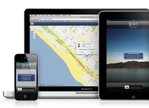 Find My iPhone with Mac iPhone & iPad