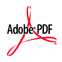 Adobe PDF Logo for opening PDF files on a Mac
