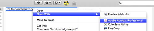 Right click open a PDF on a Mac