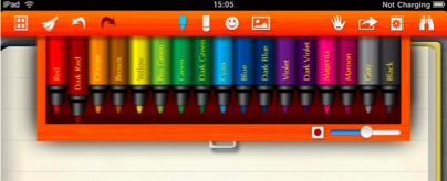 Noteshelf pen selection for iPad at Macs in Law