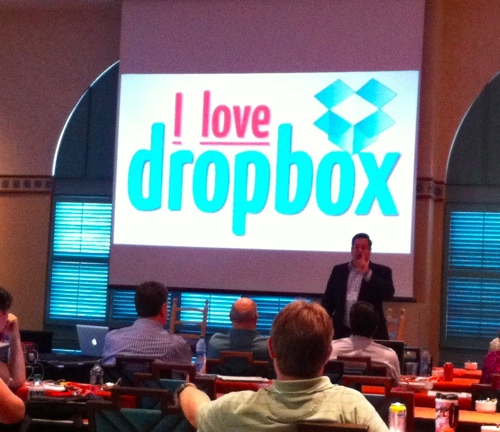 Randy Juip MILOfest 2011 I love Dropbox